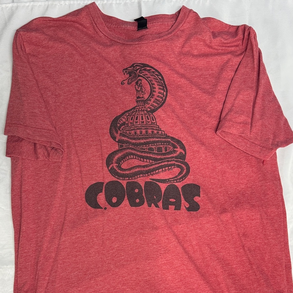 Cobras t shirt from Antones in Austin, TX.